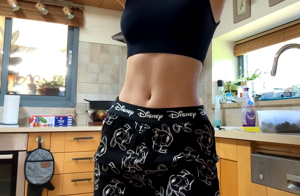 Showing Her Body (Non Nude)