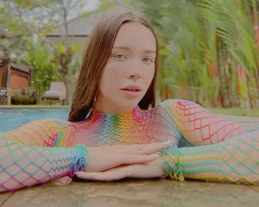 Rainbow fishnets