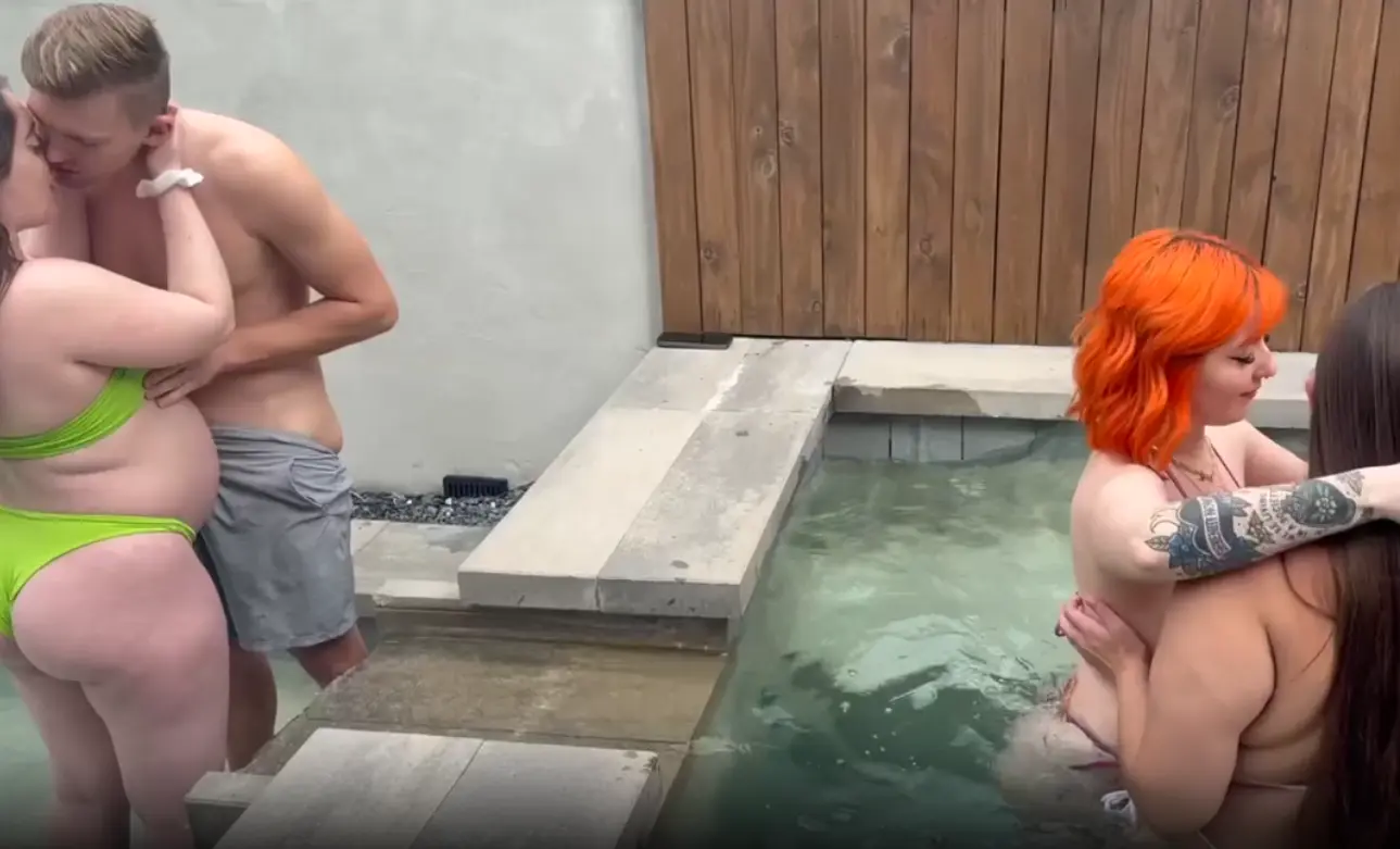 one of the pregnant orgies that she did